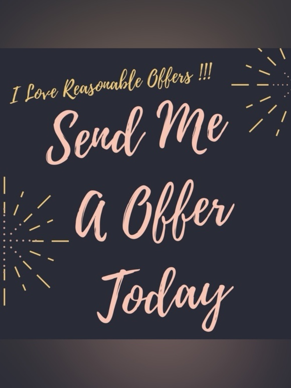 ACCEPTING MOST IF NOT ALL OFFERS THIS WEEKEND!!!